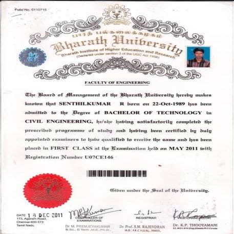 Bachelor Degree | PDF