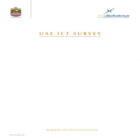 United Arab Emirates ICT Survey