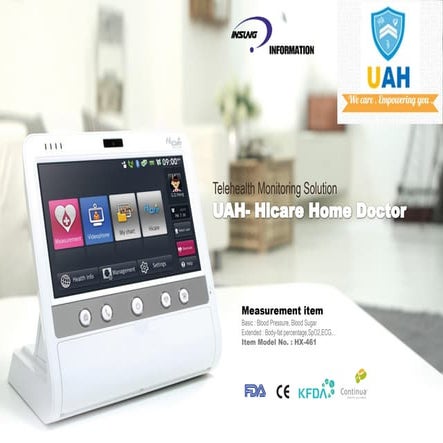 UAH - Smart  integrated home care device  - specially for chronically ill ,ph...