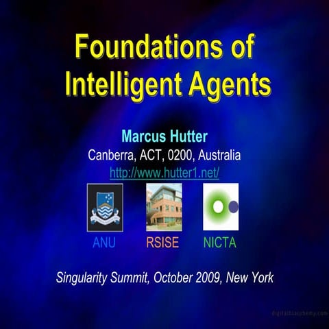 Foundations of Intelligence Agents