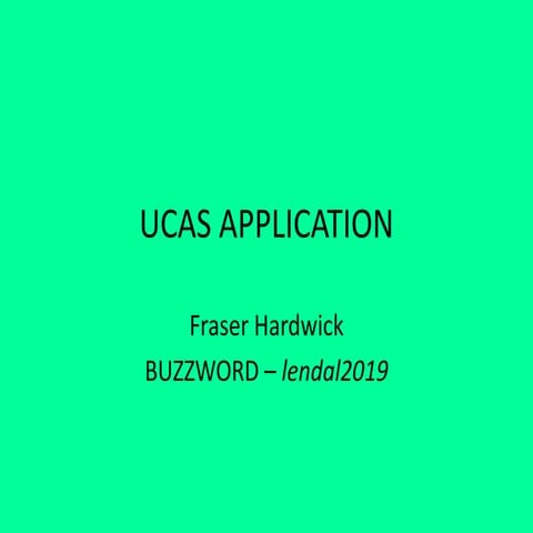 Ual ucas pro forma (progression) 