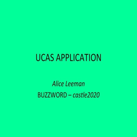 UAL UCAS Pro Forma Updated