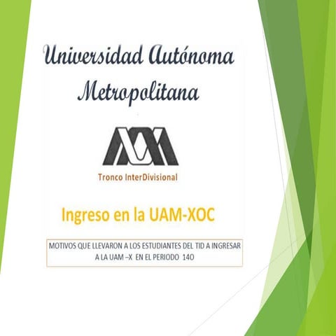 Modelo UAM | PDF
