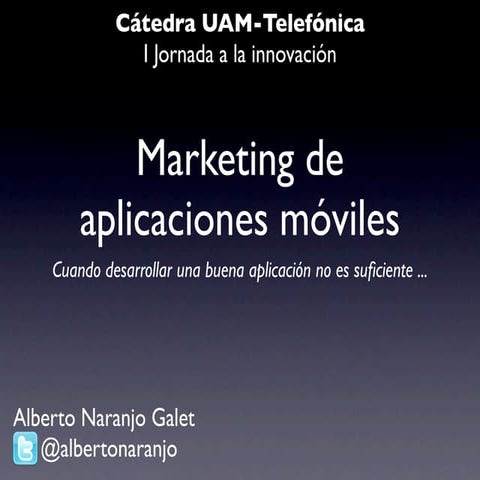 Marketing para aplicaciones móviles