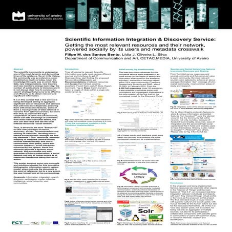 Scientific Information Integration & Discovery Service: Getting the most rele...