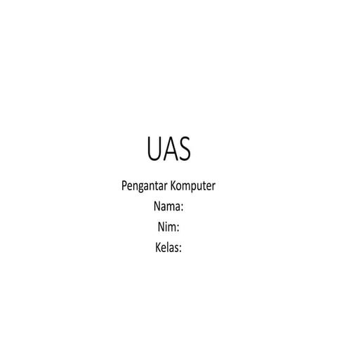 Uas
