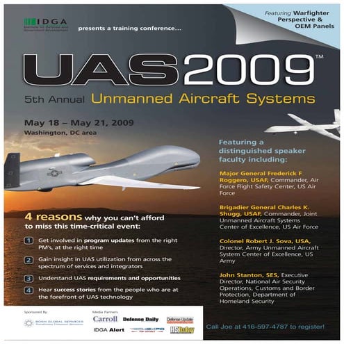 Unmanned Aircraft Systems