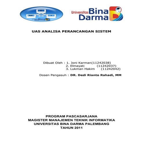 Uas analisa perancangansistem