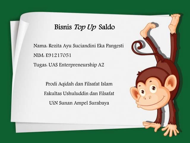 Enterpreneurship: Bisnis Top Up Saldo