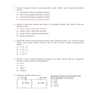 Uas ipa kls 9 ganjil kunci 1213