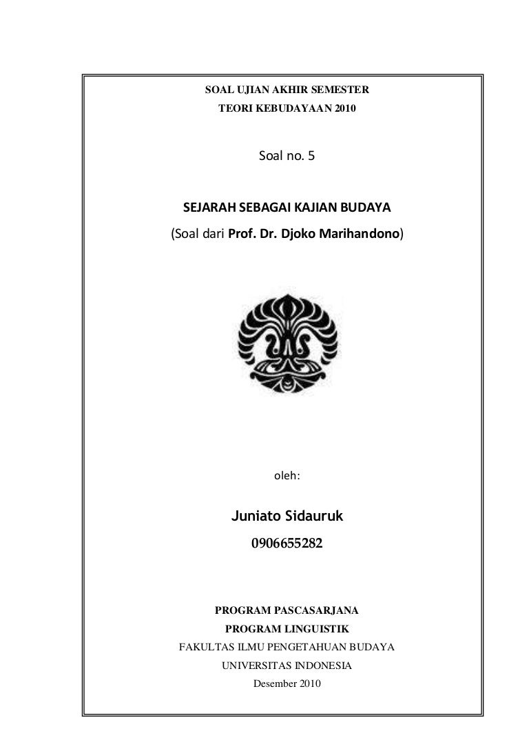 Uas Jawaban No 5 Djoko