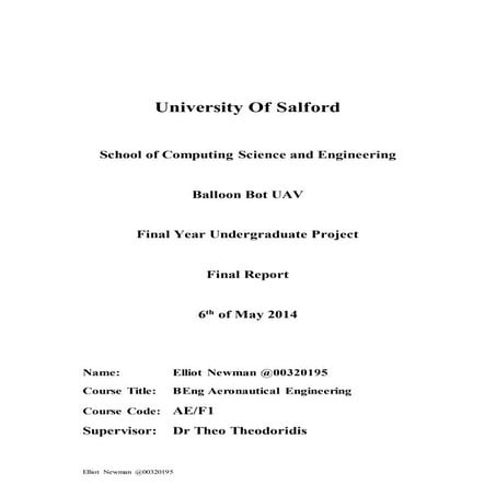 Uav Dissertation