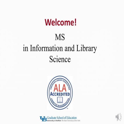 Learn about the MS in Information and Library Science Program
