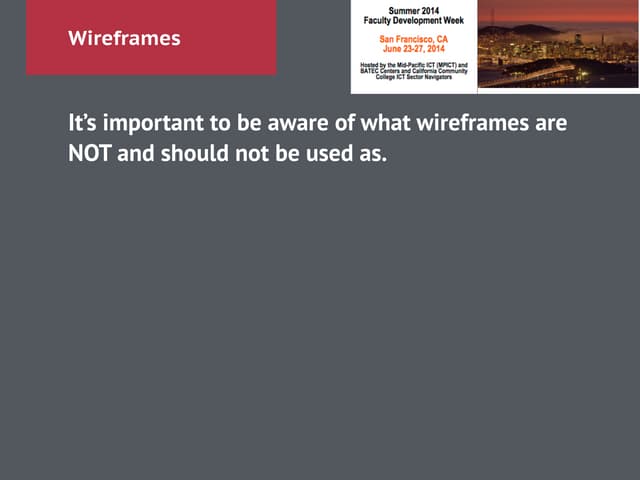 Module 07: Wireframes