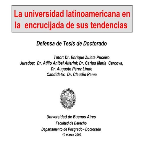 La encrucijada de las tendencias