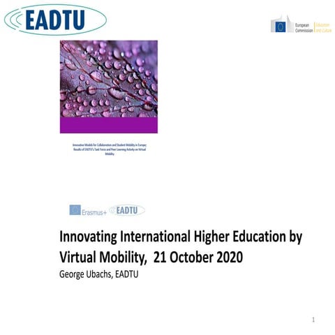 Ubachs virtual mobility EADTU