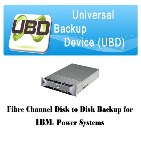 UBD (LaserVault Universal Backup Device )