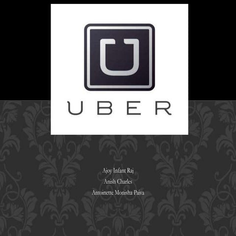 Uber - Managing Information Systems