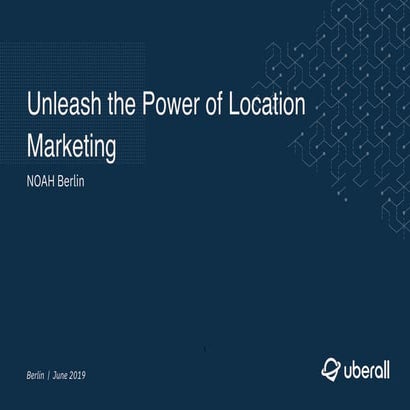 uberall - NOAH19 Berlin