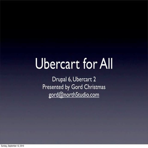 Ubercart for all