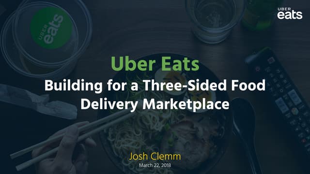 Uber Eats Mobile Tech Talk