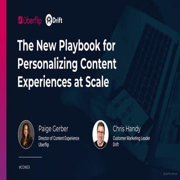 The New Playbook for Personalizing Content Experiences at Scale