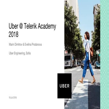 Uber @ Telerik Academy 2018