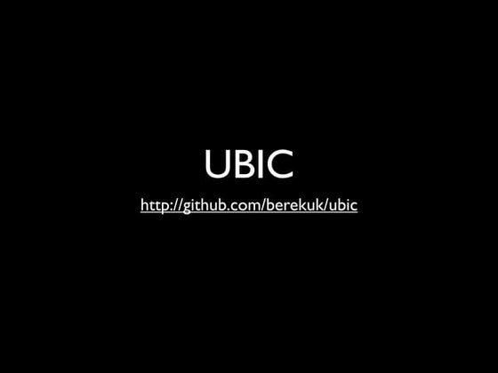 Ubic