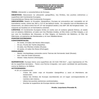 UbicacióN De Europa