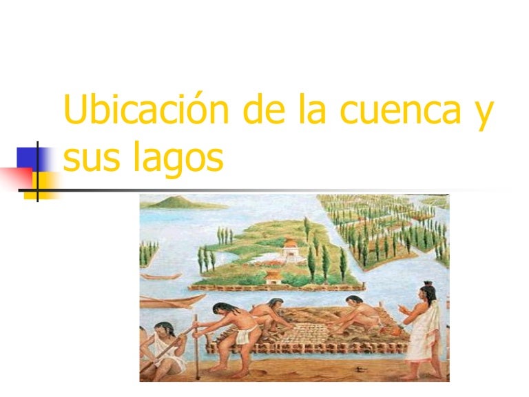 Ubicación de la cuenca Ubicación de la cuenca