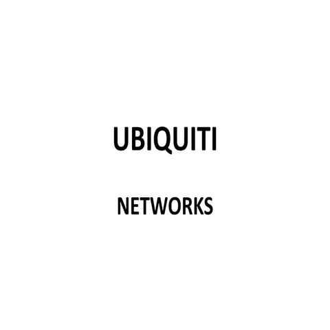 Ubiquiti Networks