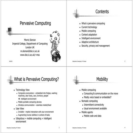 Ubiquitous Computing