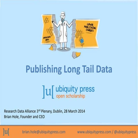 Publishing Long Tail Data