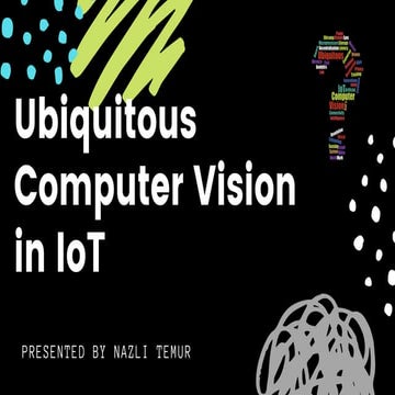 Ubiquitous Computer Vision in IoT