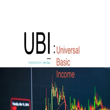 Phil Teer: Universal Basic Income - an Insurrection of the Imagination