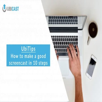 UbiTips - how to make a good screencast?  