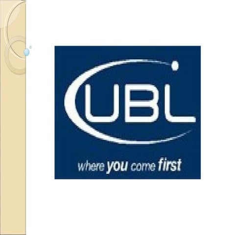 Problems found in U.B.L | PPT