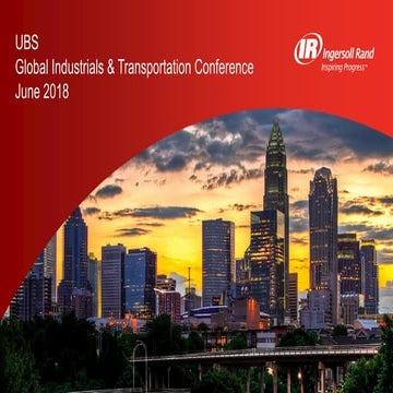 2018 UBS Global Industrials and Transportation Conference Presentation