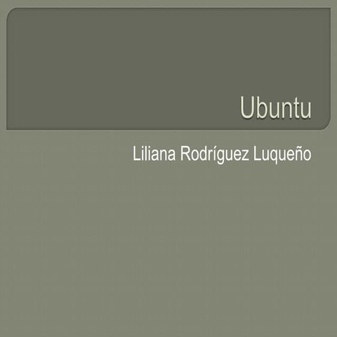 Ubuntu
