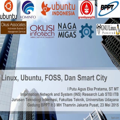 Linux, Ubuntu, FOSS, dan Smart City