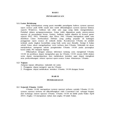 Ubuntu 14.04 (Trusty Tahr)