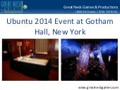 Ubuntu 2014 Event at Gotham Hall, N...