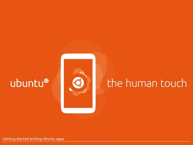 Ubuntu app development 