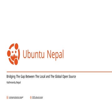 Ubuntu Nepal Leads UbuCon Asia 2025 ICT FRAME