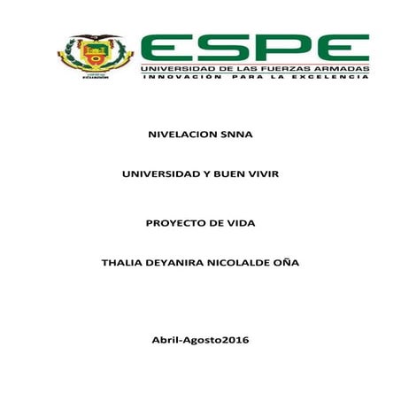 Ubv nicolalde thalia