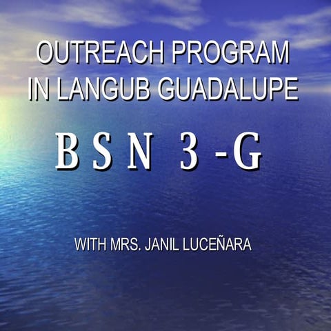 UC Nursing CESDEV 2 B Langub Mix | PPT