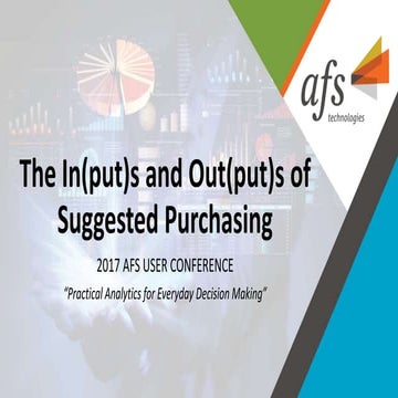 The In(put)s and Out(put)s of Suggestive Purchasing