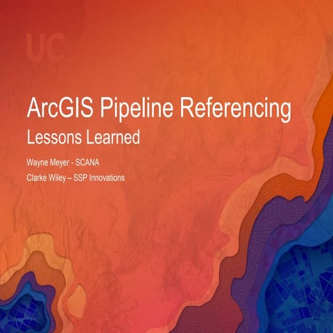 ArcGIS Pipeline Referencing - Lessons Learned