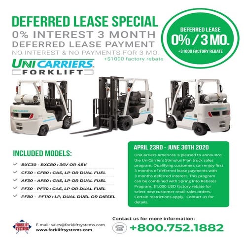 Deferred Lease Special | PDF