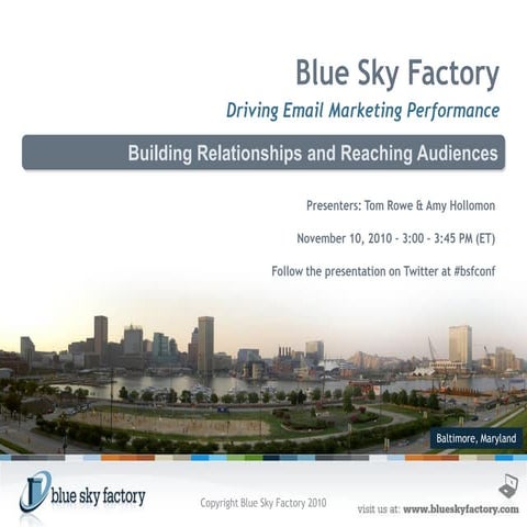 Blue sky factory
